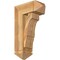 Ekena Millwork Balboa Arts and Crafts Rough Sawn Bracket w/ Offset Brace, Western Red Cedar, 8"W x 18"D x 30"H BKT0806X18X30BOA03RWR - alternate 1